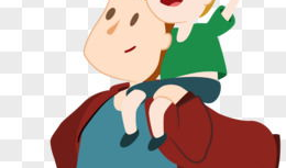 父亲动漫图,温馨时光里的亲情定格